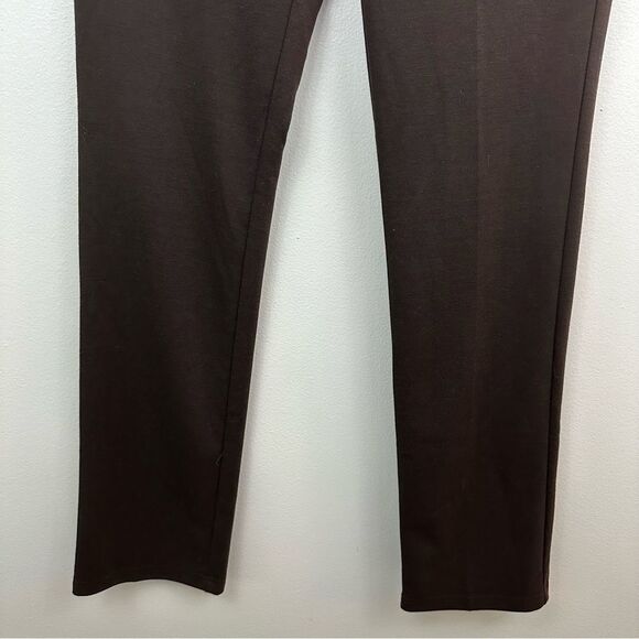 Grace Elements Expresso Brown Straight Leg Pants NWT Size 9 - Picture 7 of 12